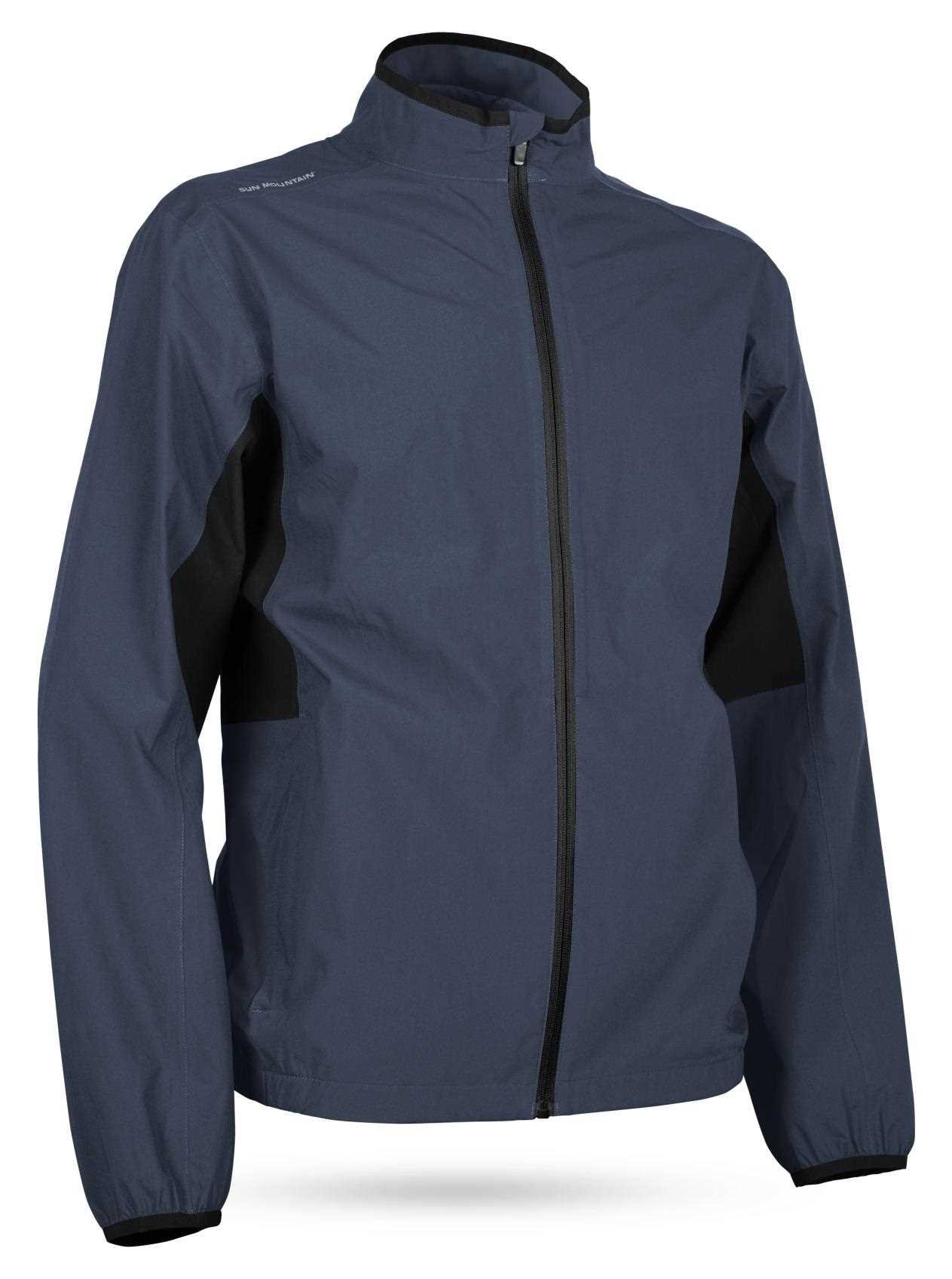 Sun Mountain Monsoon chaqueta impermeable para hombre, navy/black