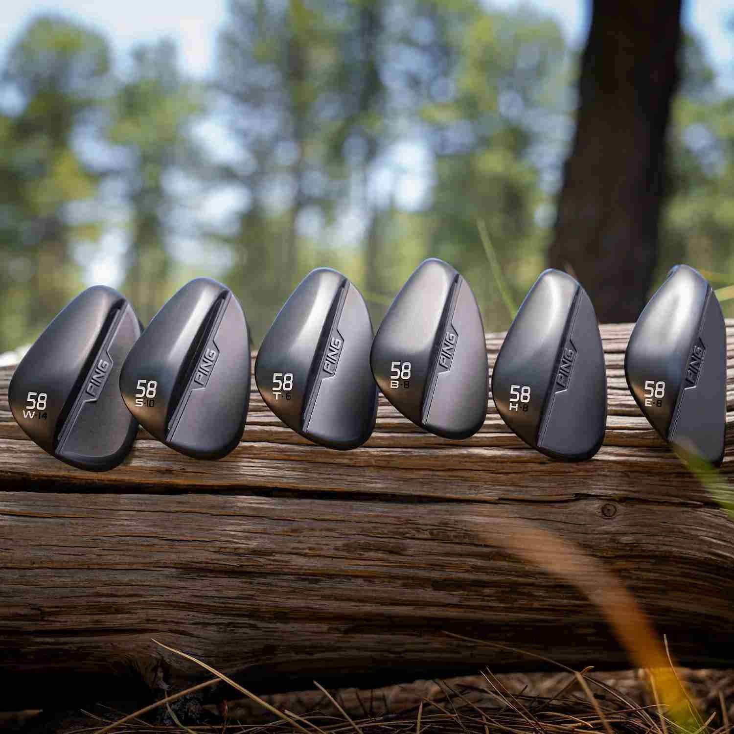 PING s159 Midnight wedge, acero