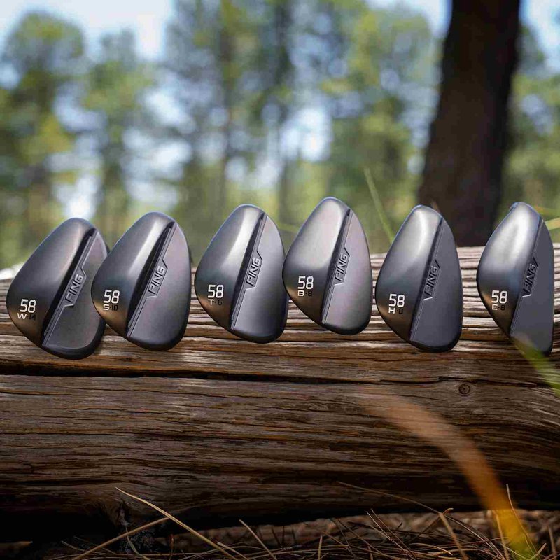 PING s159 Midnight wedge, acero