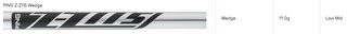PING s159 Midnight wedge, acero