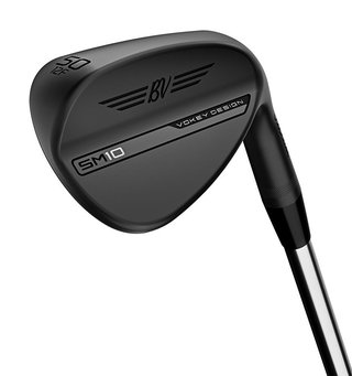 Titleist SM10 Jet Black wedge, acero