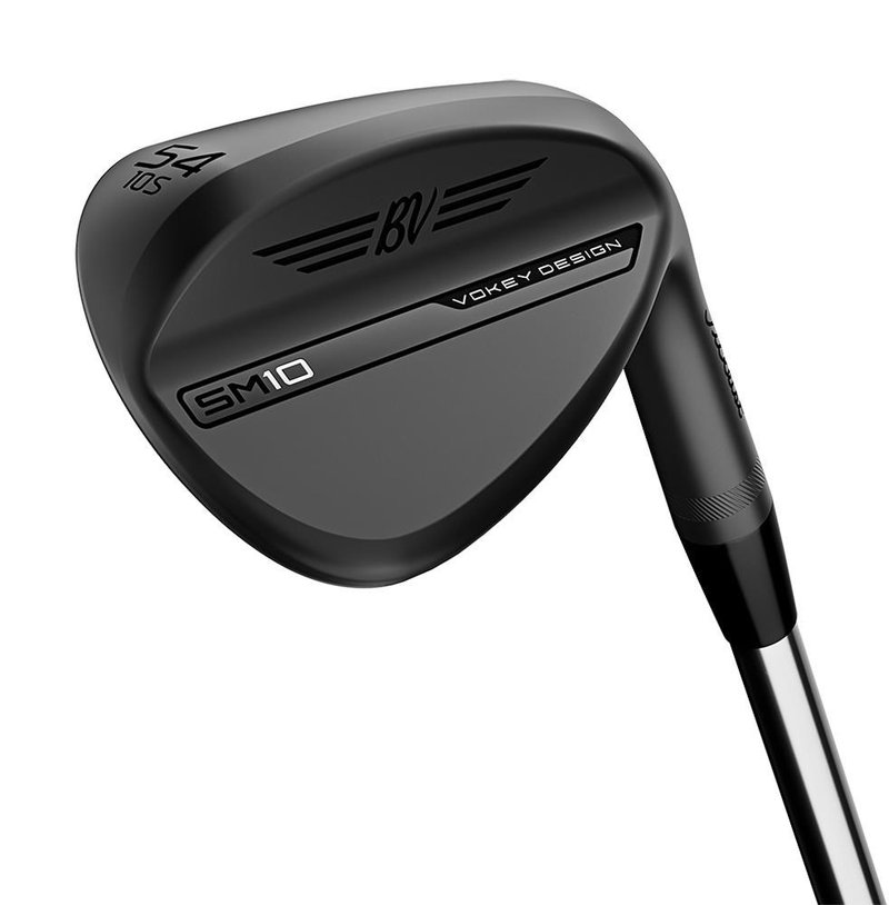 Titleist SM10 Jet Black wedge, acero
