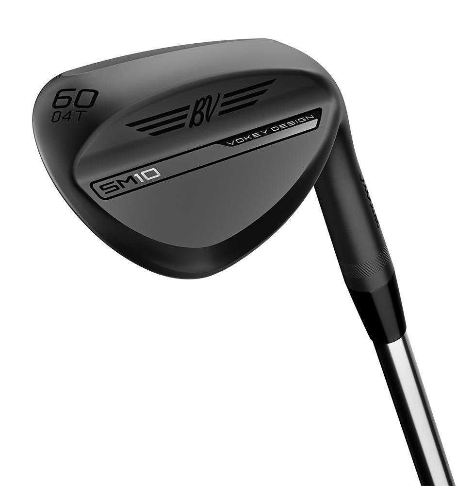 Titleist SM10 Jet Black wedge, acero