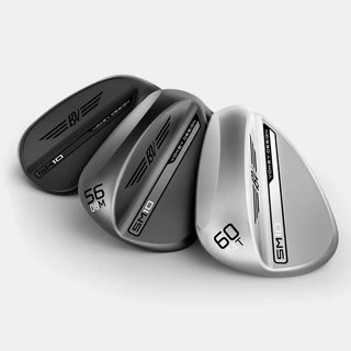 Titleist SM10 Jet Black wedge, acero