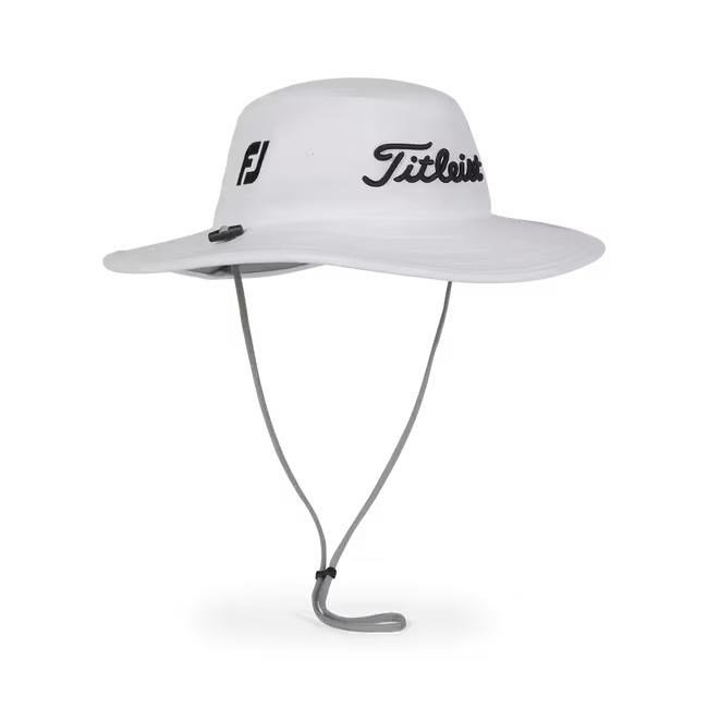 Titleist Tour Aussie sombrero de hombre, blanco/negro