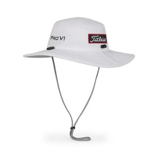 Titleist Tour Aussie sombrero de hombre, blanco/negro
