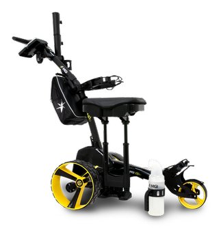 MGI ZIP X1 carrito de golf eléctrico 2024, negro