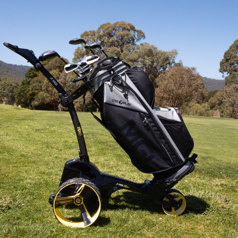 MGI ZIP X1 carrito de golf eléctrico 2024, negro