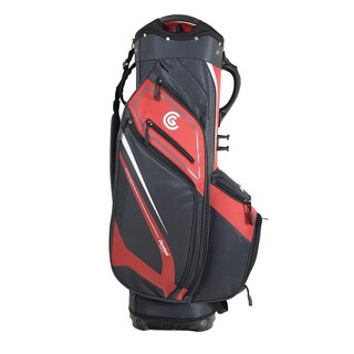 Cleveland Friday 3 cart bag, rojo/carbón