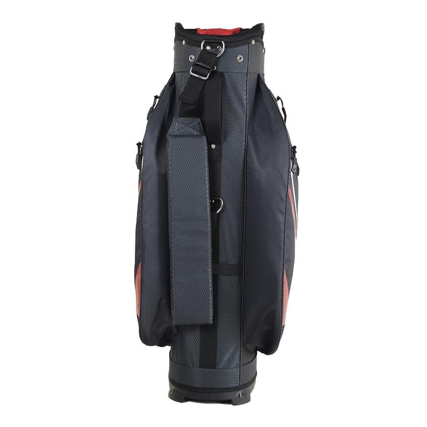 Cleveland Friday 3 cart bag, rojo/carbón
