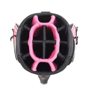 Cleveland Friday 3 cart bag, rosa/negro