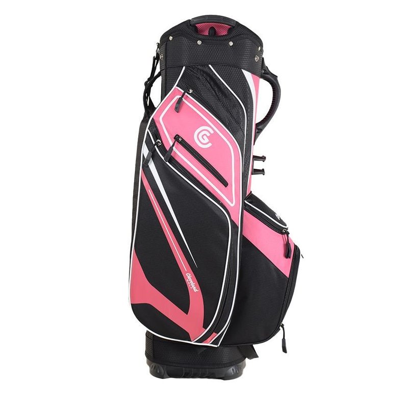 Cleveland Friday 3 cart bag, rosa/negro