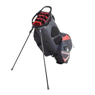 Cleveland Saturday 2 stand bag, rojo/carbón