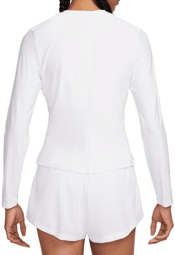 Nike Court Advantage sudadera de mujer, blanco/negro