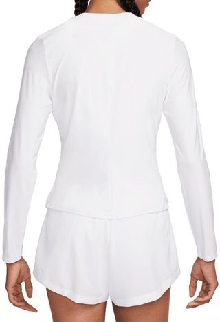 Nike Court Advantage sudadera de mujer, blanco/negro