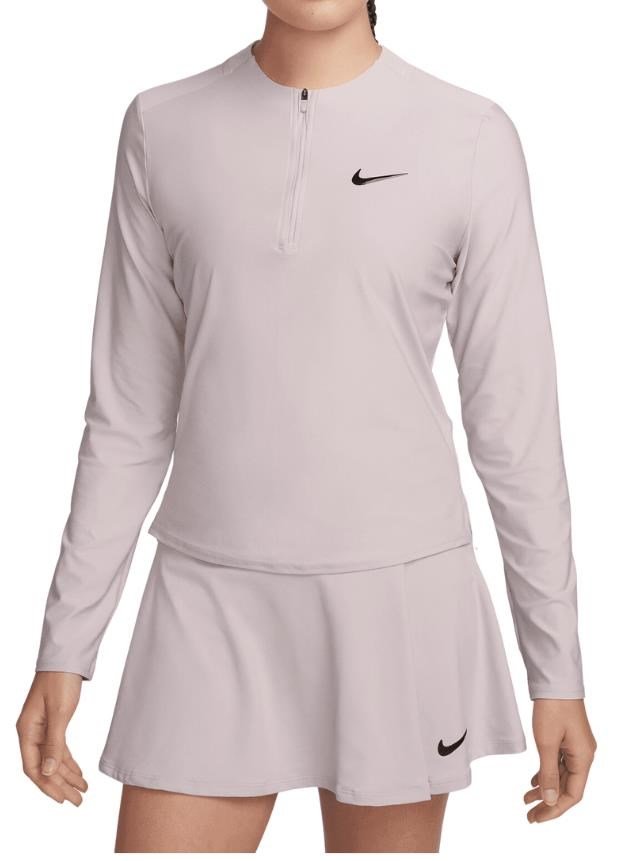 Nike Court Advantage sudadera de mujer, platinum violet