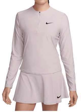 Nike Court Advantage sudadera de mujer, platinum violet