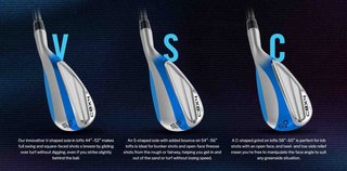 Cleveland CBX 4 Zipcore wedge, grafito