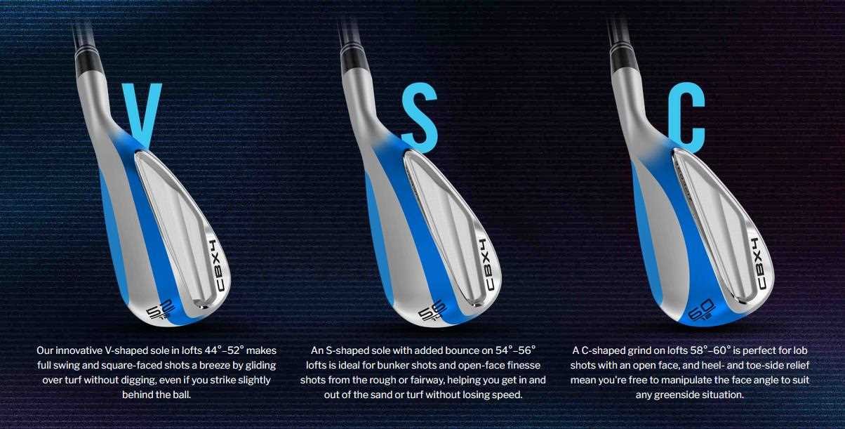 Cleveland CBX 4 Zipcore wedge, acero