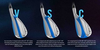 Cleveland CBX 4 Zipcore wedge, acero