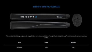 Cleveland HB SOFT 2 RETREVE OS putter