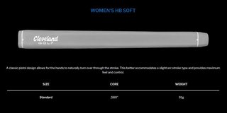Cleveland HB Soft 2 RETREVE putter para damas