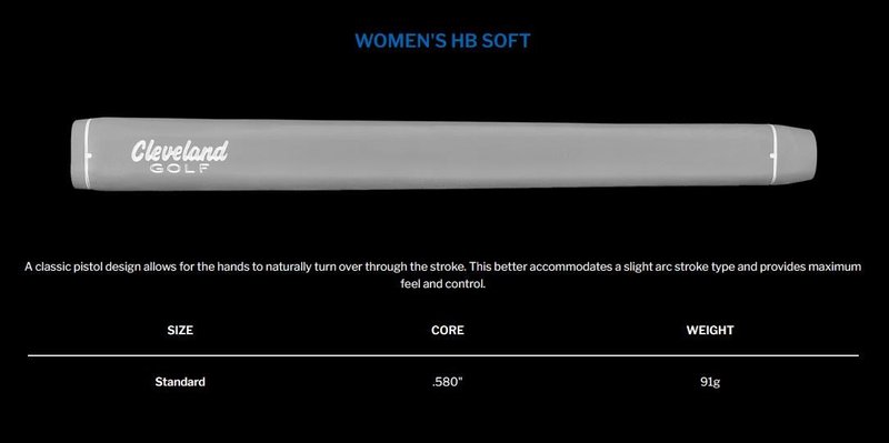 Cleveland HB Soft 2 RETREVE putter para damas