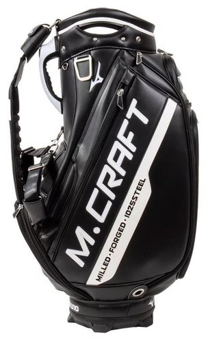 Mizuno MCRAFT staff bag 2024 cart bag, negro