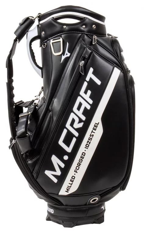 Mizuno MCRAFT staff bag 2024 cart bag, negro