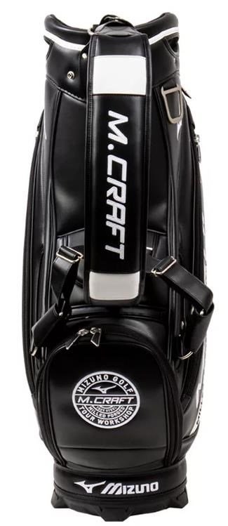 Mizuno MCRAFT staff bag 2024 cart bag, negro