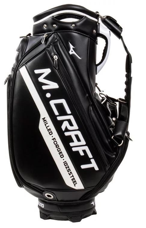 Mizuno MCRAFT staff bag 2024 cart bag, negro