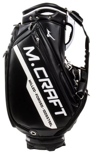 Mizuno MCRAFT staff bag 2024 cart bag, negro