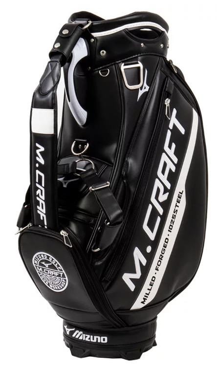 Mizuno MCRAFT staff bag 2024 cart bag, negro