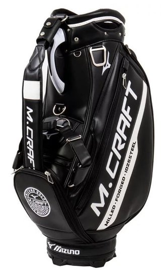 Mizuno MCRAFT staff bag 2024 cart bag, negro