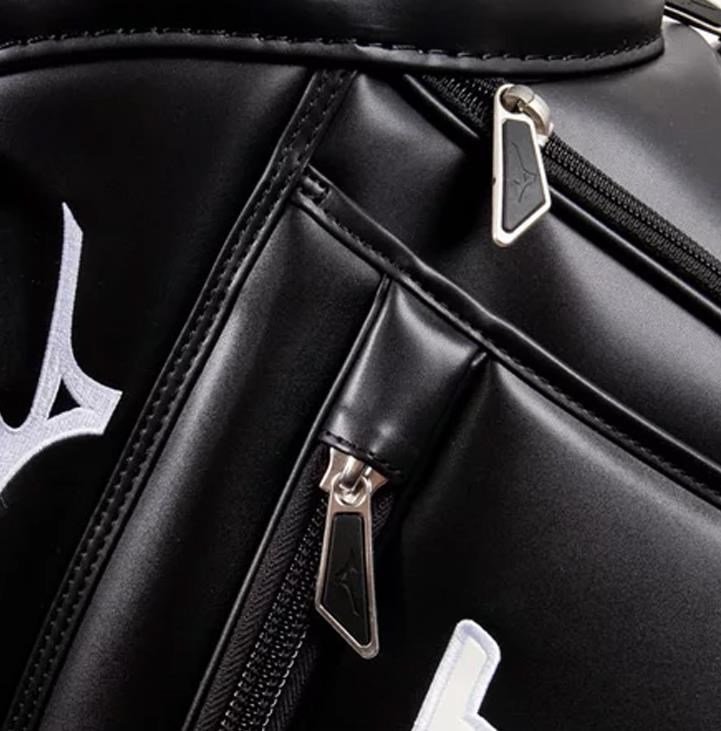 Mizuno MCRAFT staff bag 2024 cart bag, negro