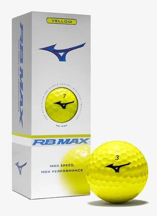 Mizuno RB Max pelotas de golf amarillas