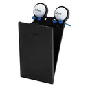 JuCad full metal scorecard holder, negro/funda negra