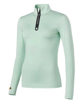 Ellesse Juliano 1/2 Zip sudadera de mujer, verde claro