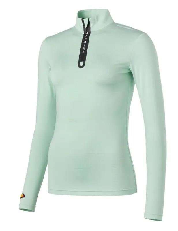 Ellesse Juliano 1/2 Zip sudadera de mujer, verde claro