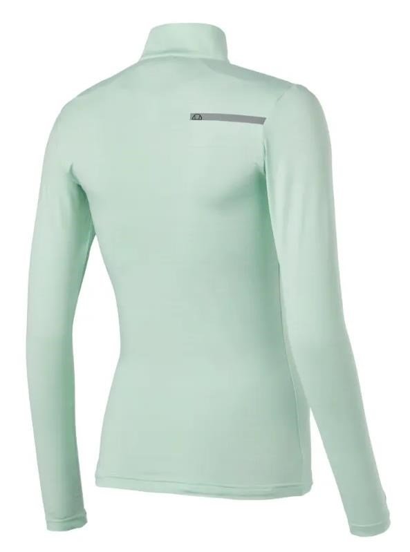 Ellesse Juliano 1/2 Zip sudadera de mujer, verde claro