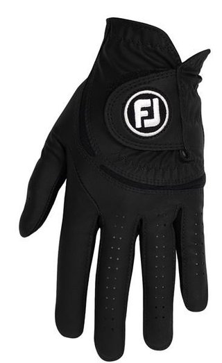 FootJoy WeatherSof 24 guante de golf para mujer, negro