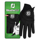 FootJoy WeatherSof 24 guante de golf para mujer, negro