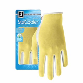FootJoy StaCooler Assorted guante de golf para mujer, amarillo
