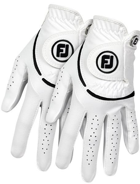 Footjoy FootJoy WeatherSof guantes de golf mujer, blanco/negro