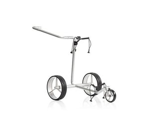 JuStar Carbon Light SET (incl. umbrella, scorecard holder, carry bag, el. parking brake) carrito eléctrico, titanium