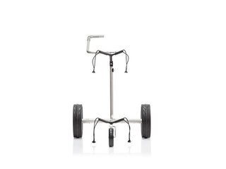 JuStar Carbon Light SET (incl. umbrella, scorecard holder, carry bag, el. parking brake) carrito eléctrico, titanium