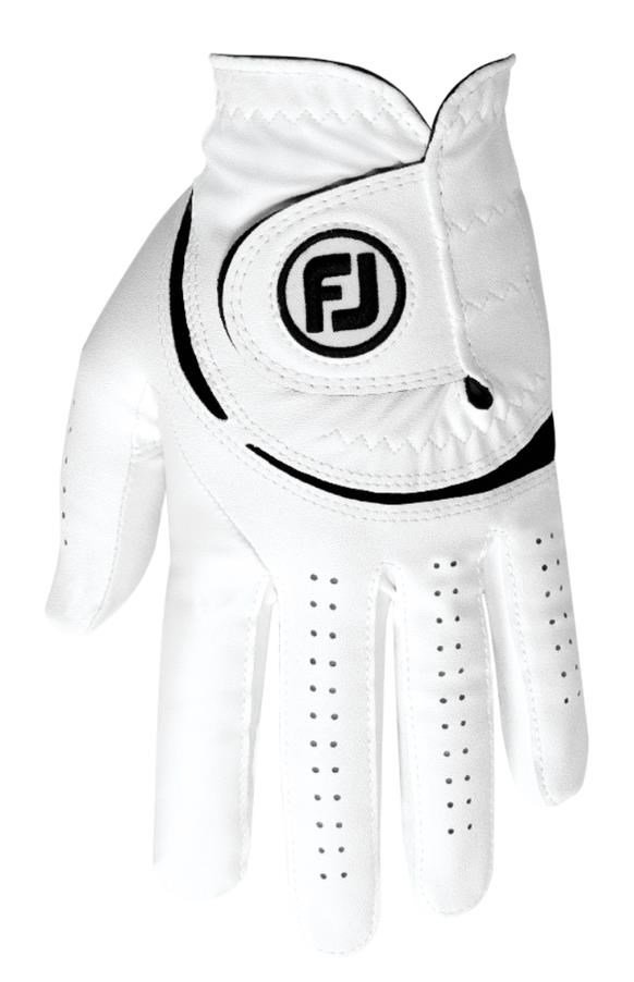 Footjoy FootJoy WeatherSof 24 guante de golf para hombre, blanco