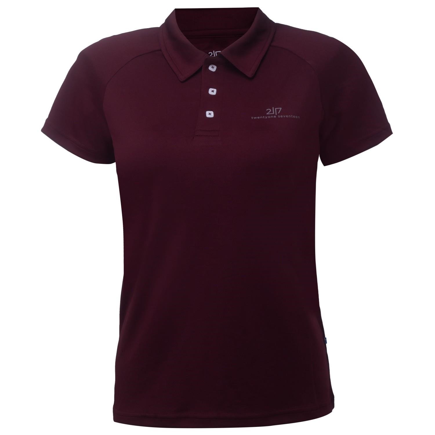 2117 of Sweden Fröseke polo de mujer, dark plum