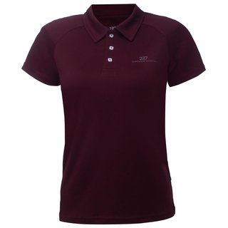 2117 of Sweden Fröseke polo de mujer, dark plum