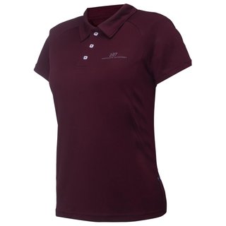 2117 of Sweden Fröseke polo de mujer, dark plum